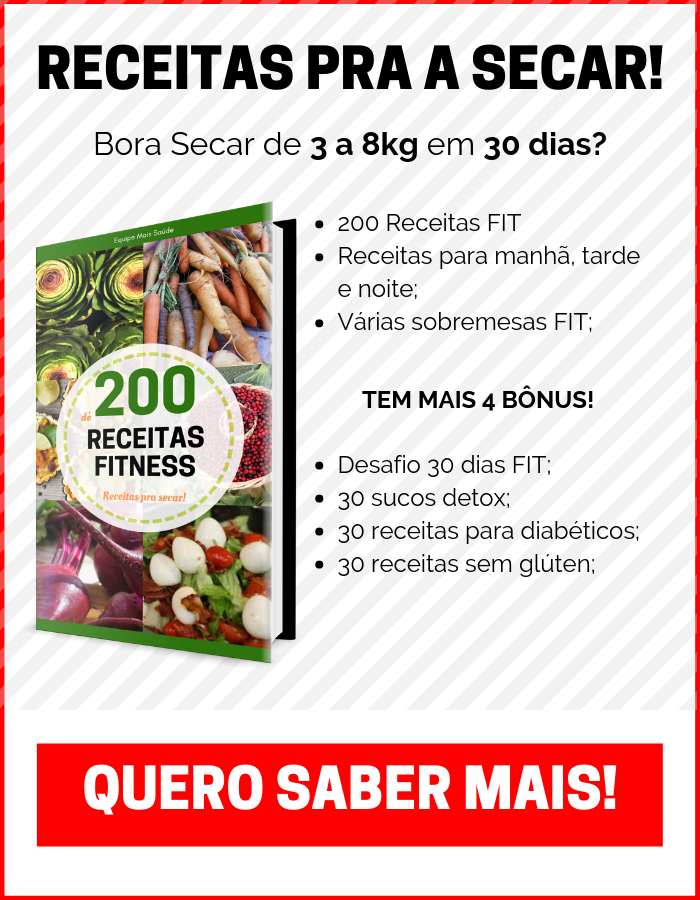 receitas FIT pra secar