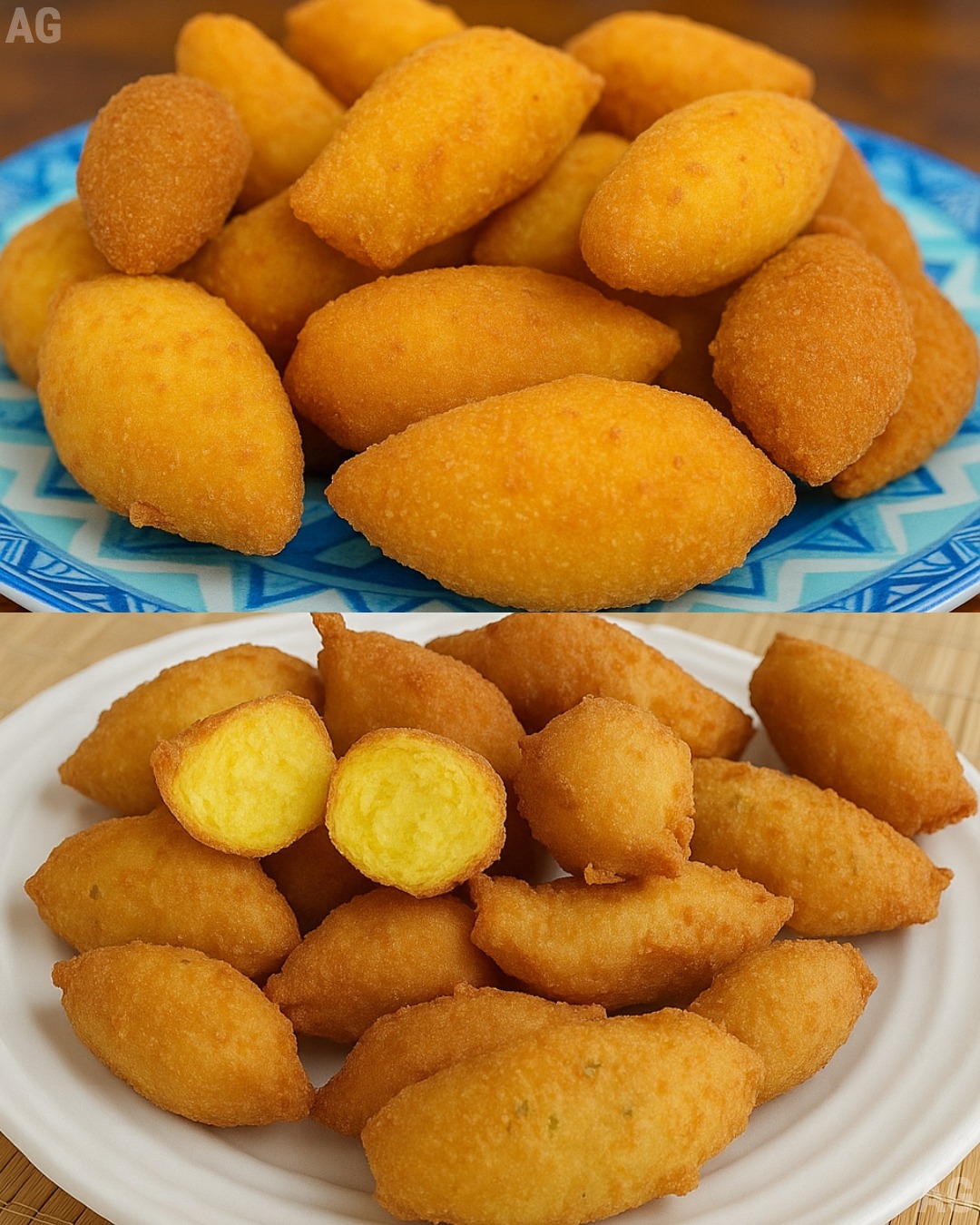 Bolinho de chuva de fubá