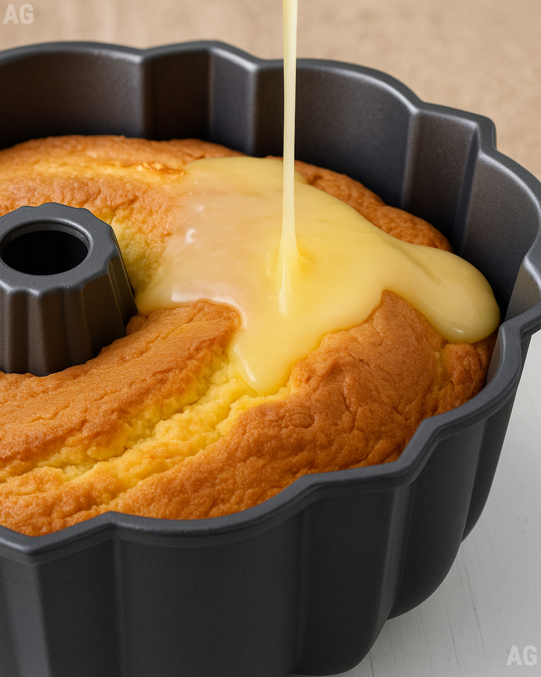 Bolo de laranja molhadinh