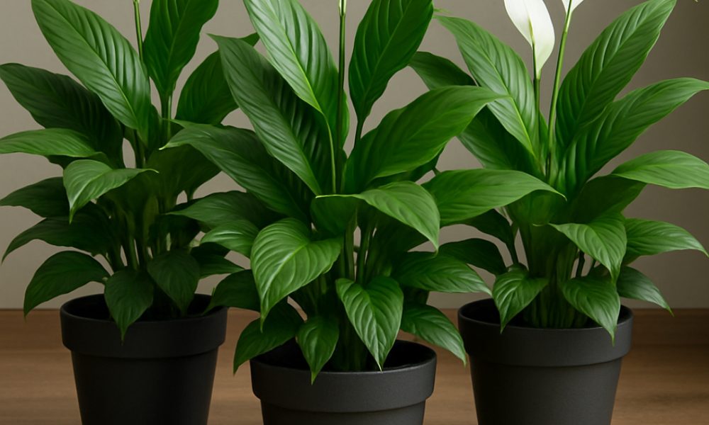 Como florescer Lírio da paz com 1 ingrediente