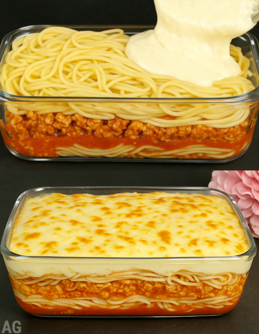 Espaguete Gratinado