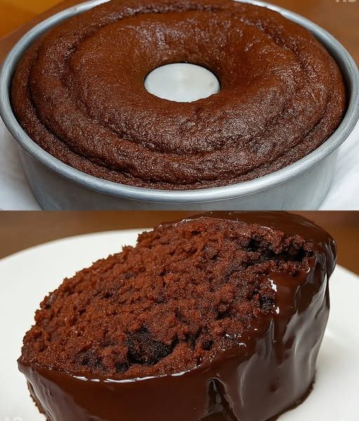 Bolo de chocolate sem ovo