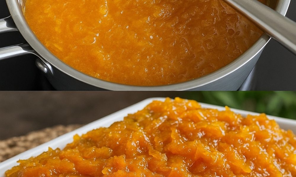 Doce de abóbora com coco