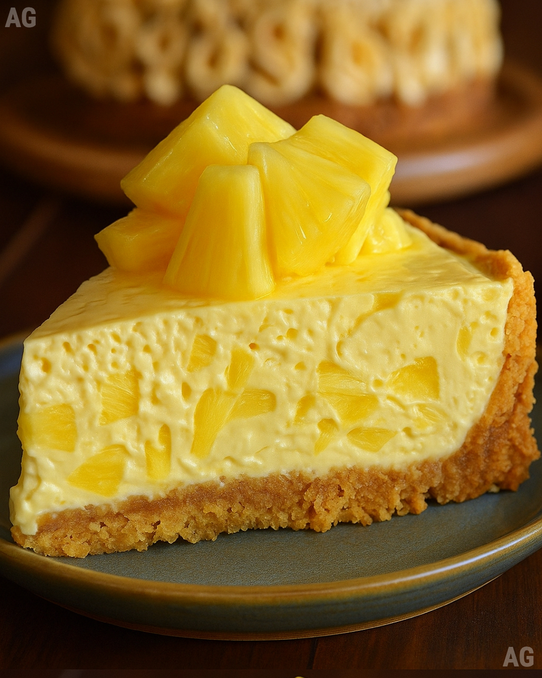 Cheesecake de Abacaxi