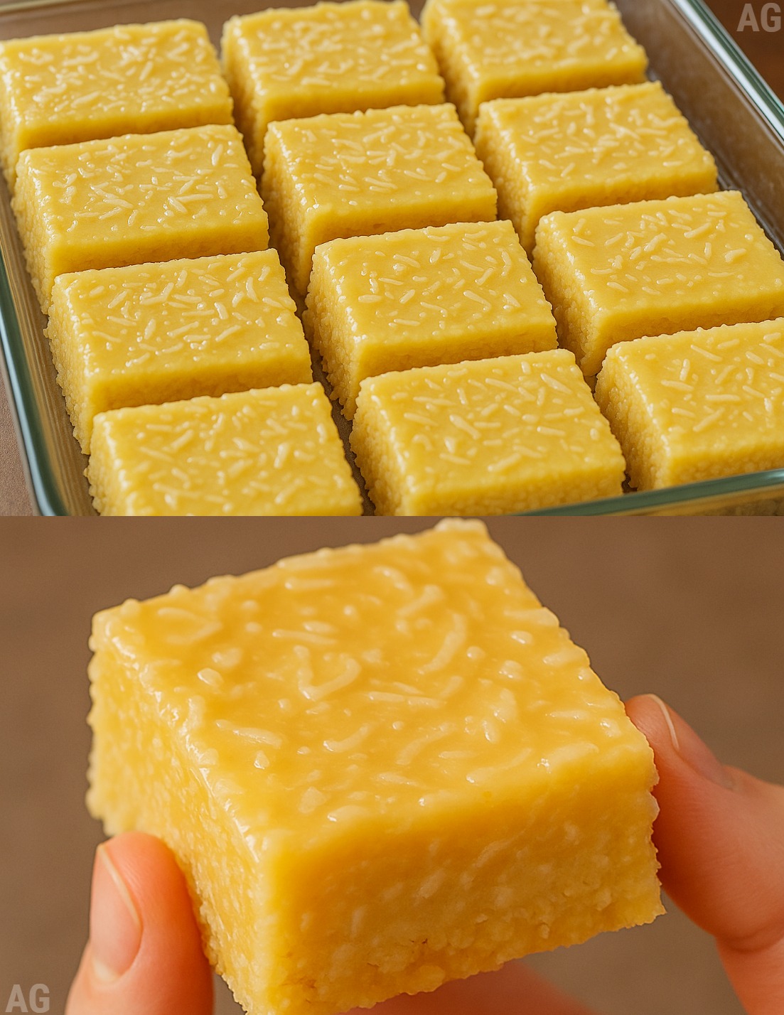 Cocadinha Cremosa de leite condensado