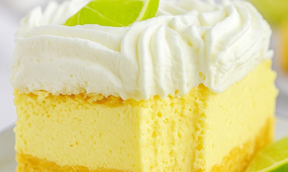 Bolo de Limão Cremoso Gelado