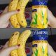 bolinhos de banana e farinha de milho