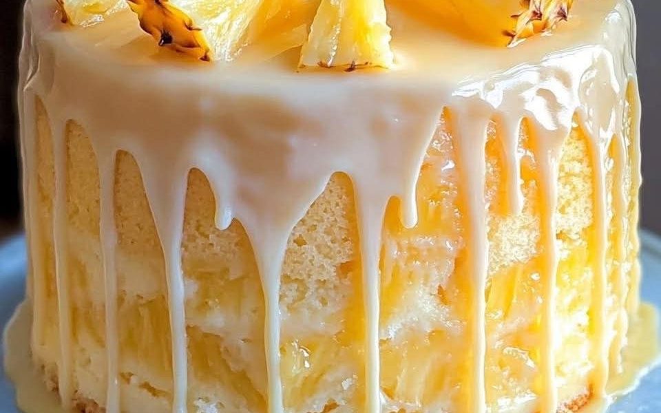 Bolo de abacaxi