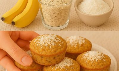Muffins Saudáveis de Banana