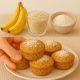 Muffins Saudáveis de Banana