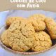 BOLACHINHAS DE COCO COM AVEIA SEM FARINHA DE TRIGO