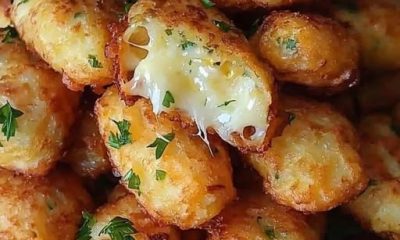 Bolinho de Chuva Salgado com Queijo e Ervas