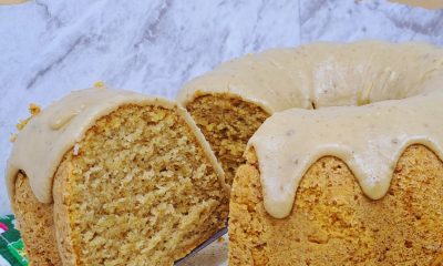 BOLO DE BATATA DOCE COM ESPECIARIAS ÚMIDO E MACIO