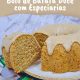 BOLO DE BATATA DOCE COM ESPECIARIAS ÚMIDO E MACIO