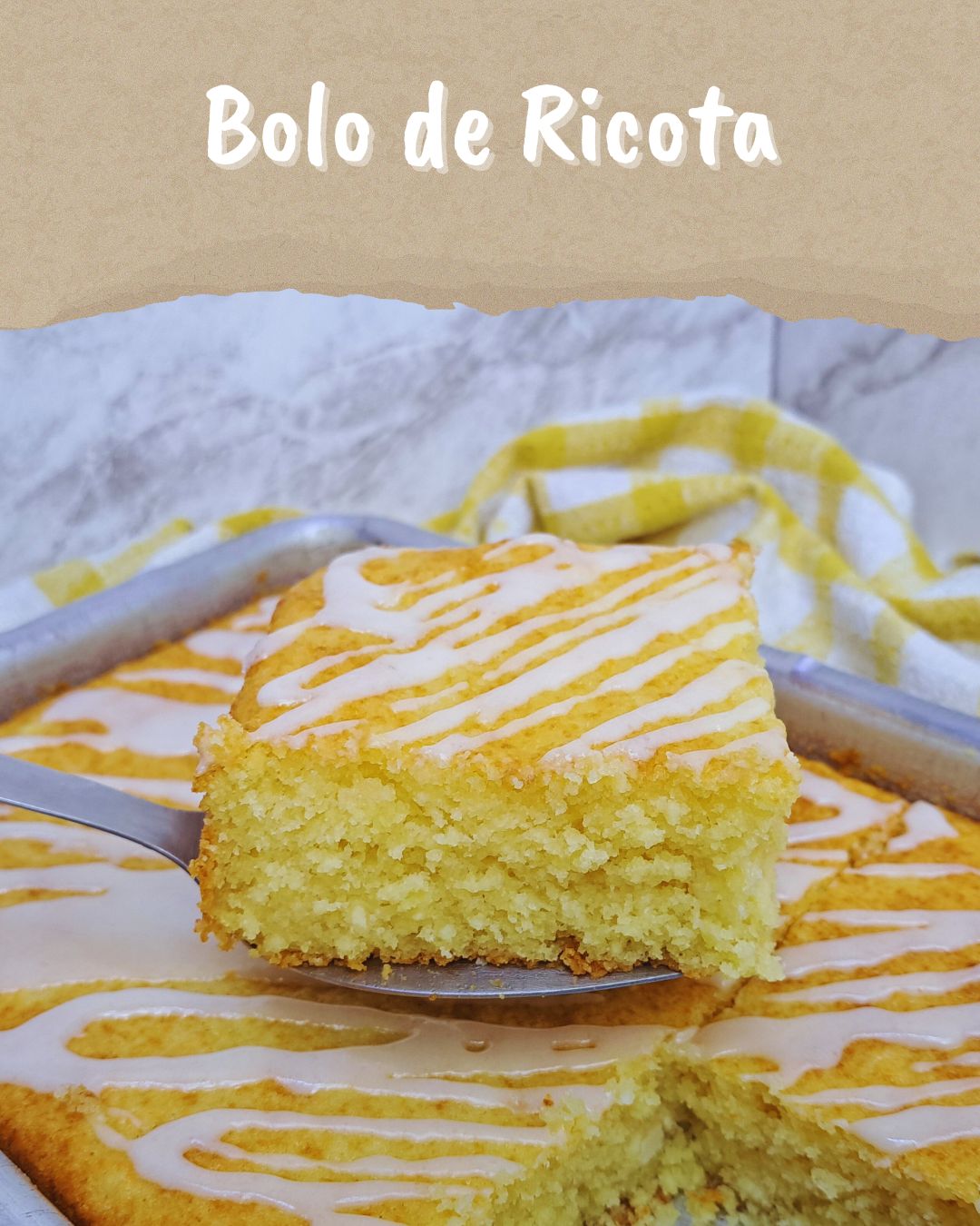 BOLO DE RICOTA ÚMIDO, MACIO E DERRETE NA BOCA