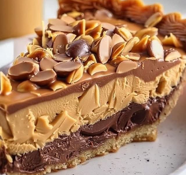 Torta de Chocolate com Amendoim