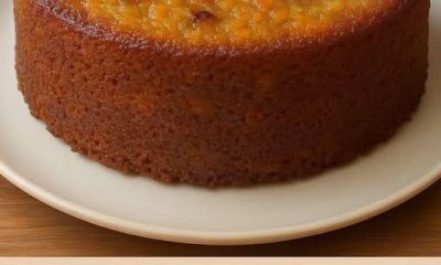 Bolo de Aveia, Maçã e Cenoura