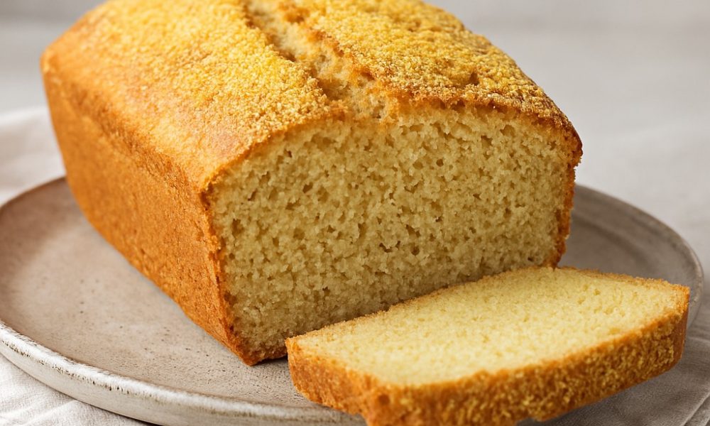 Pão de Fubá Saudável