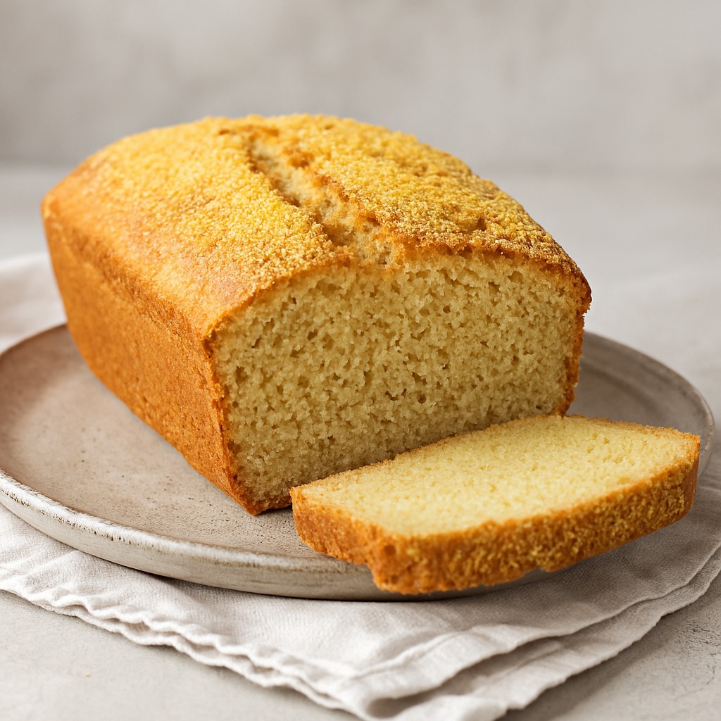 Pão de Fubá Saudável