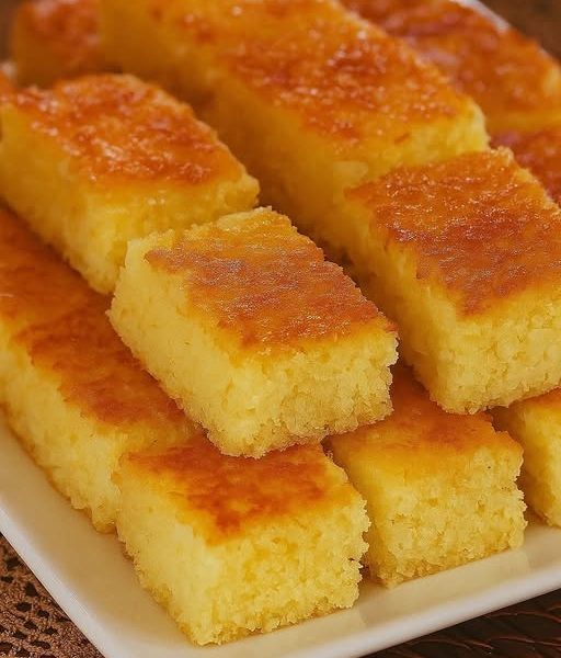 Bolo de Mandioca com Coco