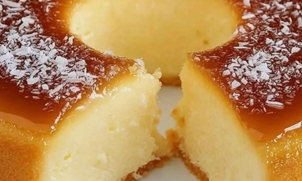 Bolo de Queijadinha no Liquidificador