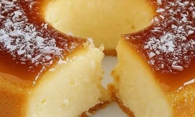 Bolo de Queijadinha no Liquidificador