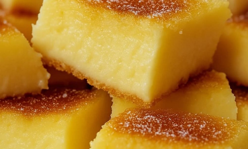 Bolo Cremoso de Queijo com Leite Condensado