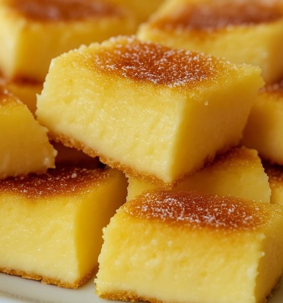 Bolo Cremoso de Queijo com Leite Condensado