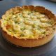 Quiche de Palmito e Alho-Poró.