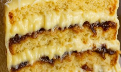 Bolo de Coco com Ameixa