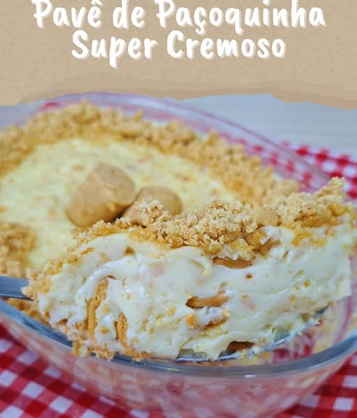 PAVÊ DE PAÇOCA SUPER CREMOSO