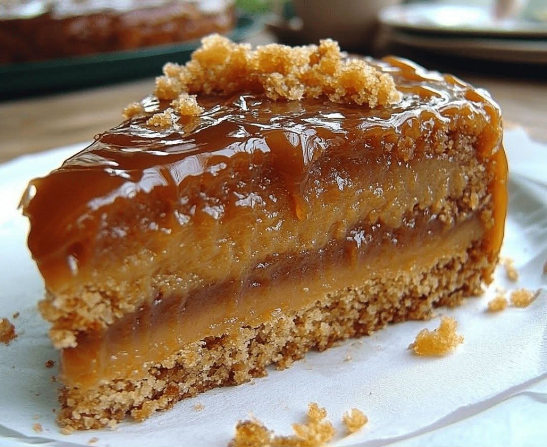 Bolo com Caramelo de Manteiga Salgada