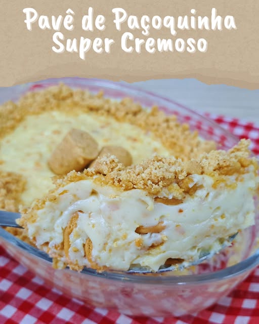 PAVÊ DE PAÇOCA SUPER CREMOSO