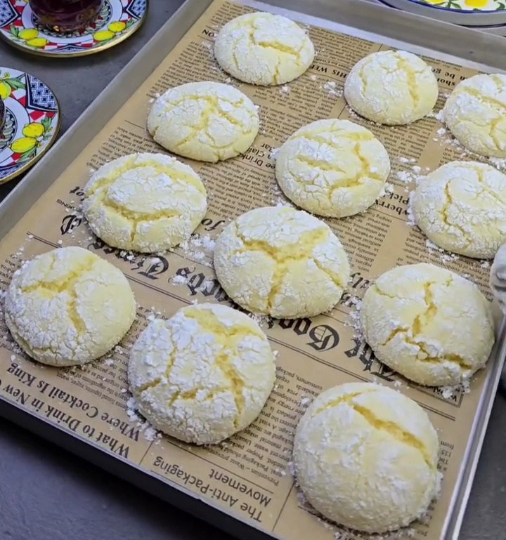 Biscoitos de limão