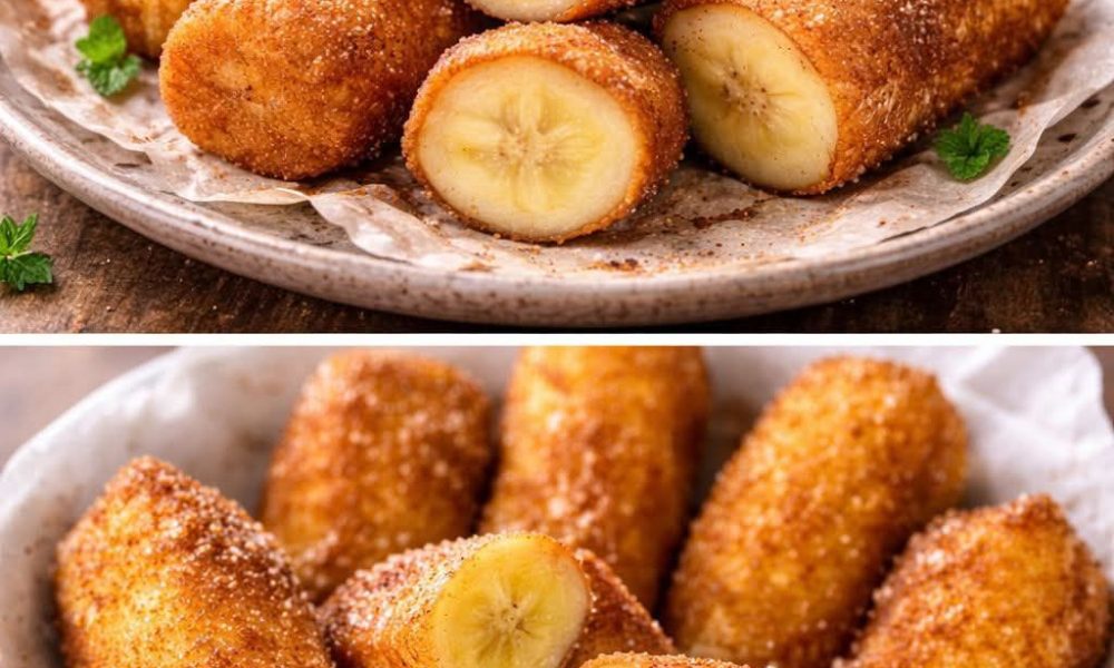 Banana à Milanesa Sequinhas e Crocante: Receita Clássica, Fácil e ...